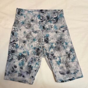 Lululemon Blue and Grey Shorts